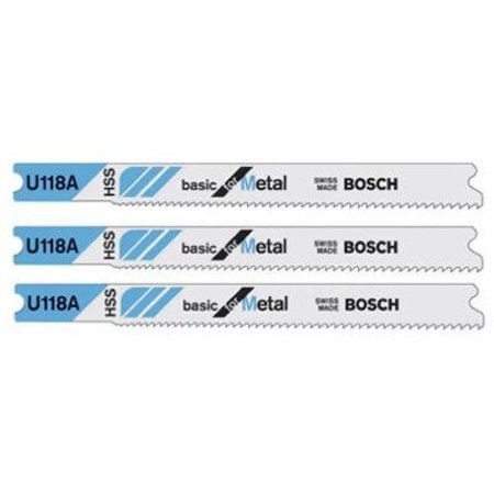 BOSCH 3PK 20TPI UShank Blade U118A3